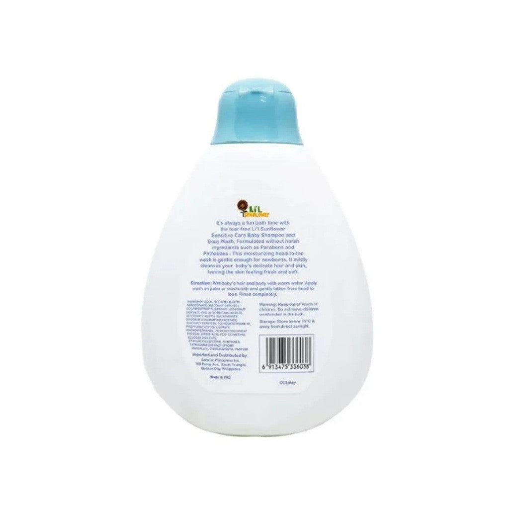 Li'l Sunflower Disney Baby Shampoo and Body Wash Sensitive Care 100ml