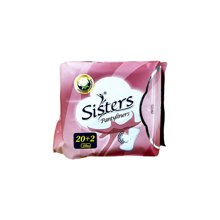 Sisters PantylinerS Individually Wrapped Breathable 20