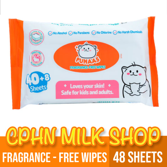 Punaas Fragrance-Free Baby Wipes 48 Sheets