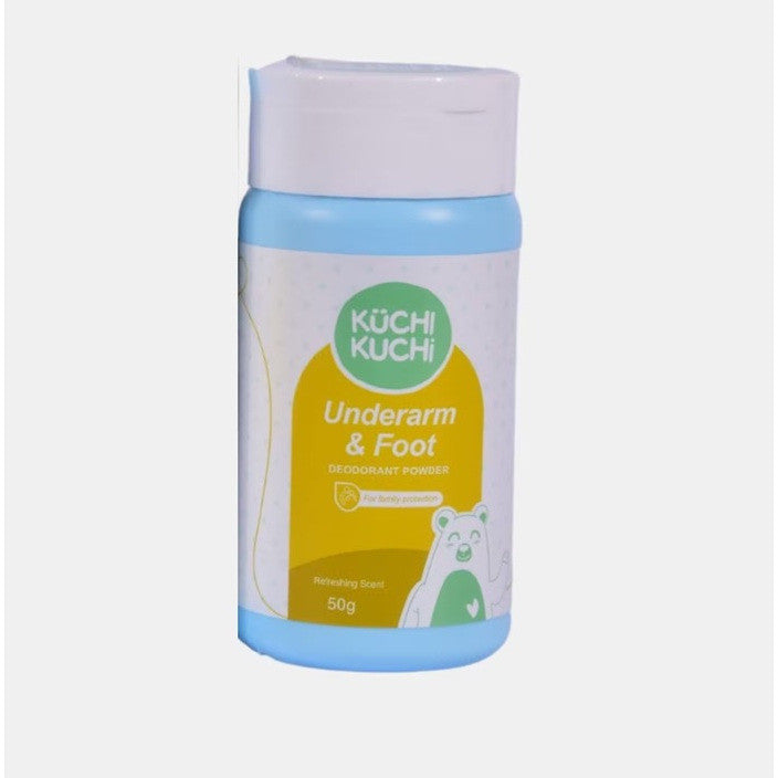 Kuchi Kuchi Underarm & Foot Deodorant Powder 50GRAMS
