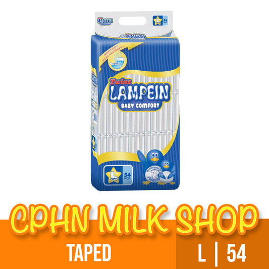 Twins Lampein Baby Diaper Jumbo Pack Large 54