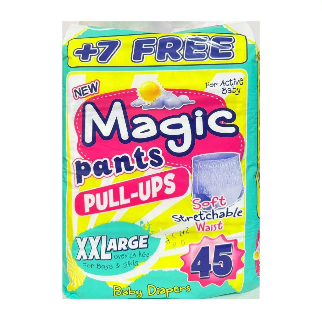 Magic Pants Baby Diapers XXL 45