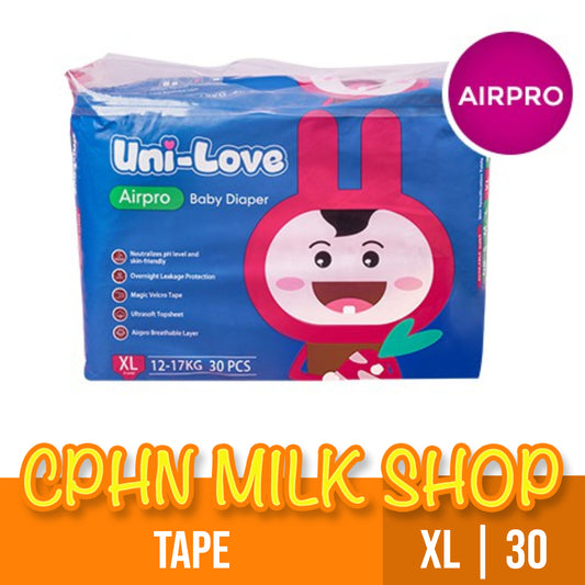 Uni-Love Airpro Tape Baby Diapers XL 30