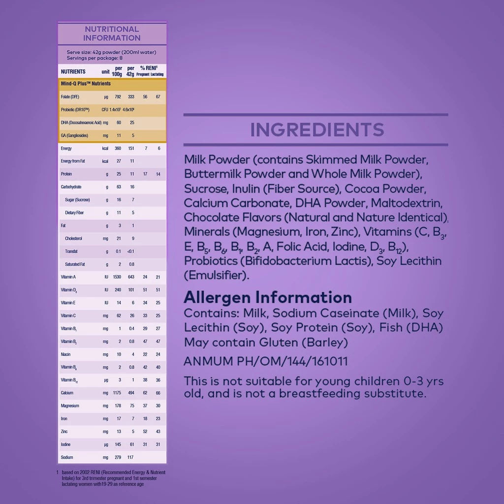 Anmum Materna Chocolate 180g Powdered Milk Drink for Pregnant and Lactating Women