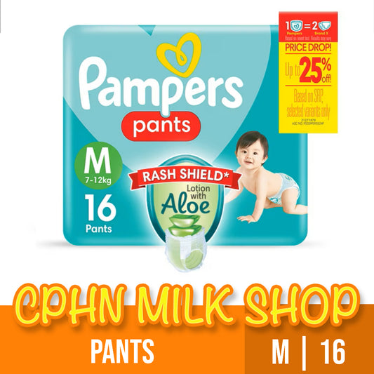Pampers Baby Dry Pants Diapers with Rash Shield Medium 16