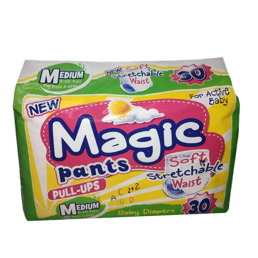 Magic Pants Baby Diapers Medium 30