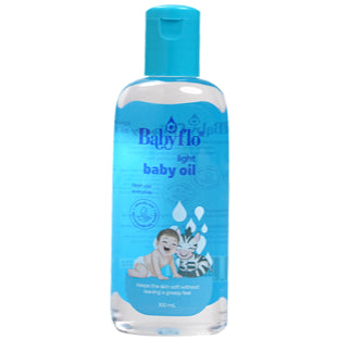 Babyflo Baby Oil Light 100mL