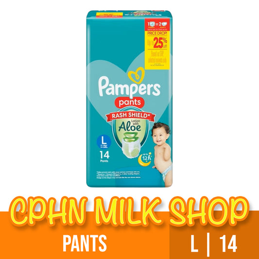 Pampers Baby Dry Pants Diapers with Rash Shield Large 14