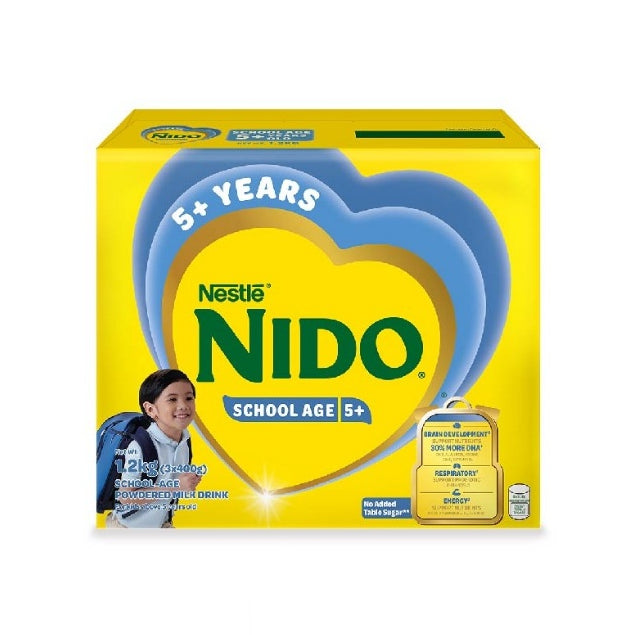 NIDO® 5+ 1.2kg For Children Above 5 Years Old Powdered Milk Drink