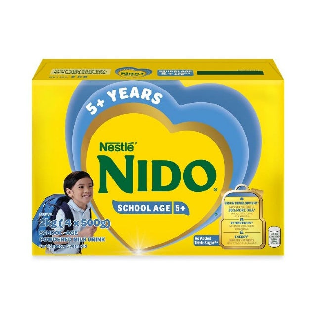 NIDO® 5+ 2kg For Children Above 5 Years Old Powdered Milk Drink