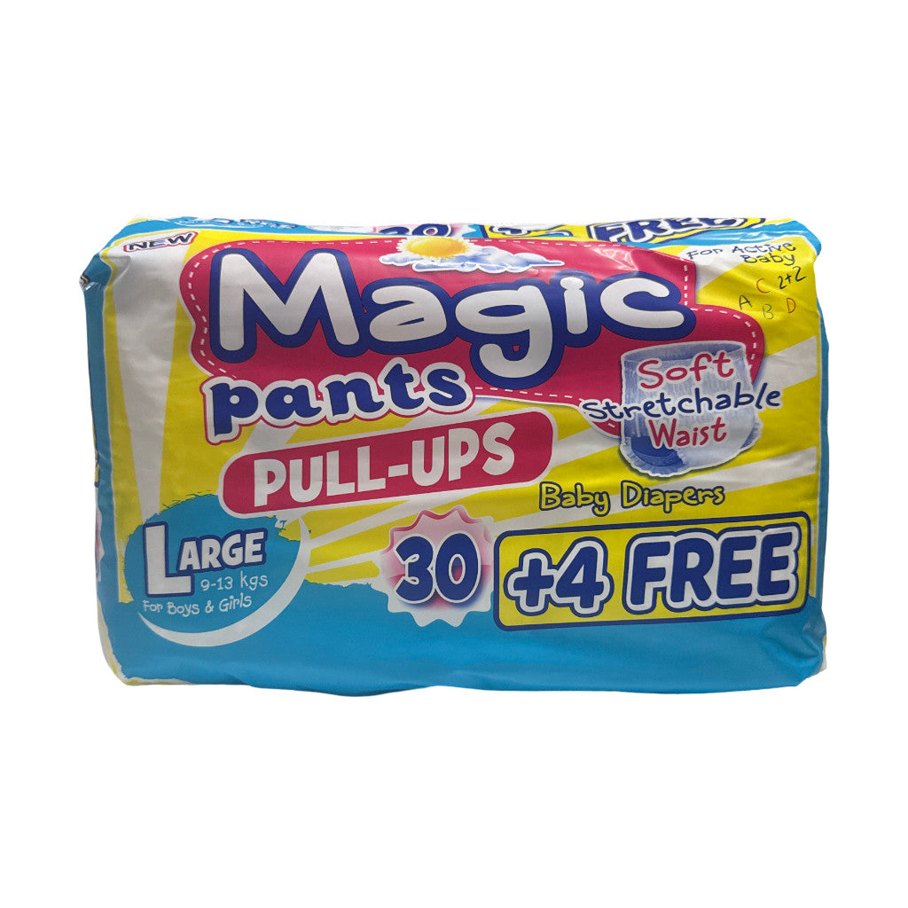 Magic Pants Baby Diapers Large 30