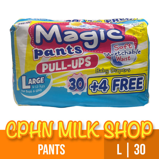 Magic Pants Baby Diapers Large 30