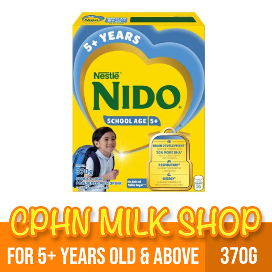 NIDO® 5+ 370g For Children Above 5 Years Old Powdered Milk Drink