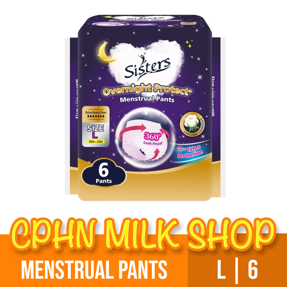 Sisters Overnight Menstrual Pants Large 6 Pants