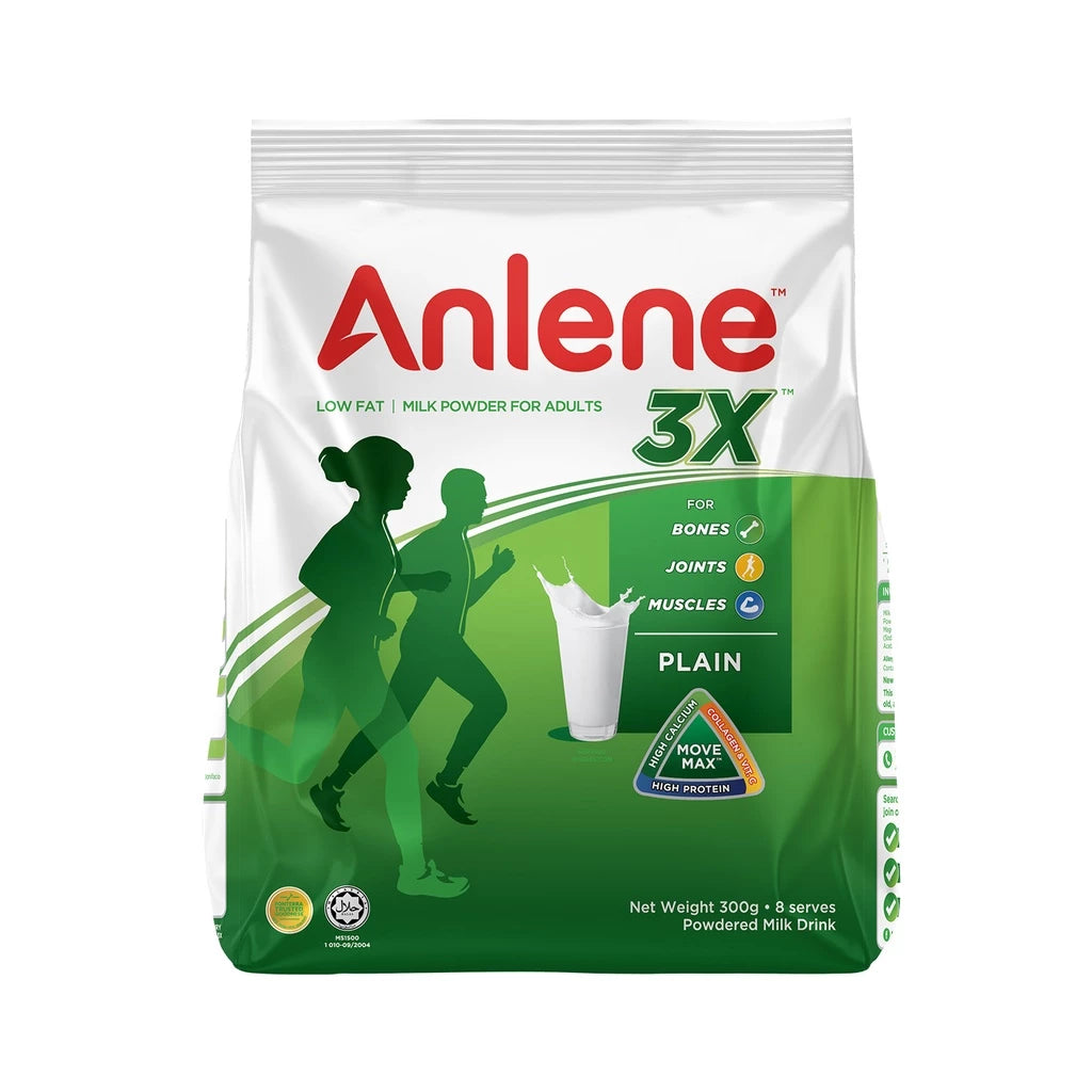 Anlene 3X Plain 300g Milk Powder For Adults