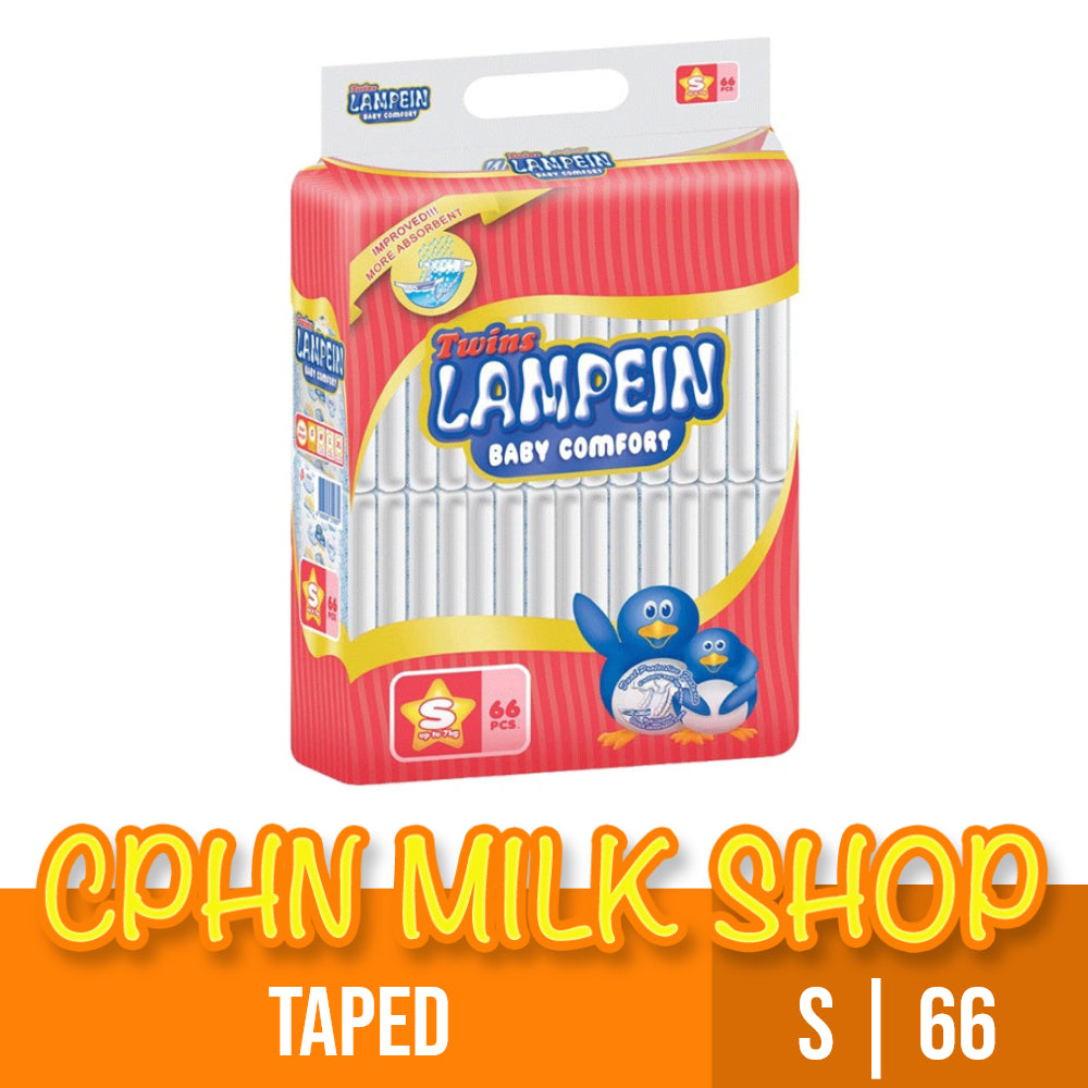 Twins Lampein Baby Diaper Jumbo Pack Small 66