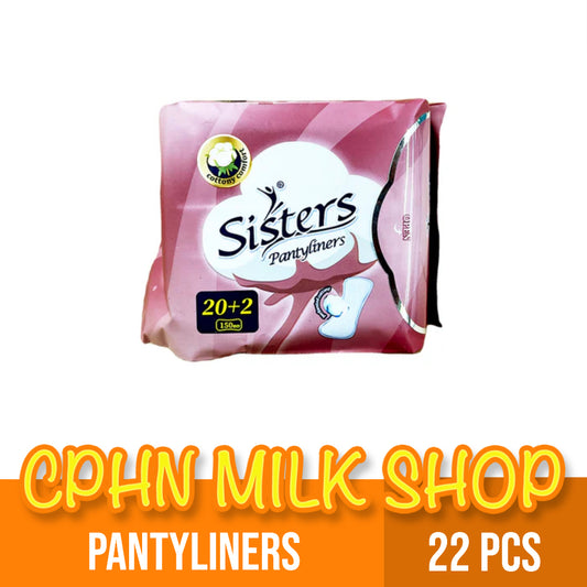 Sisters PantylinerS Individually Wrapped Breathable 20