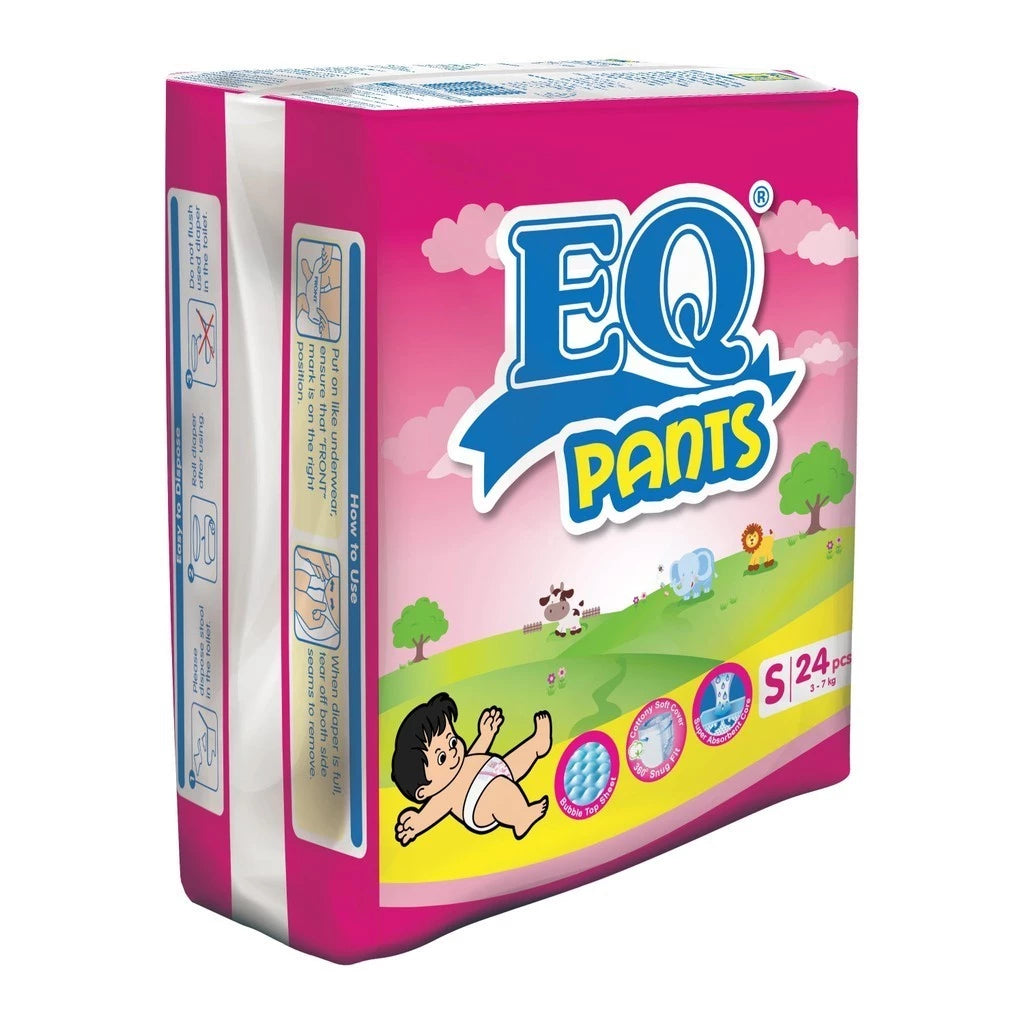 EQ Pants Baby Diaper Big Pack Small 24