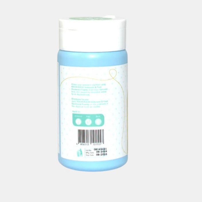 Kuchi Kuchi Underarm & Foot Deodorant Powder 50GRAMS
