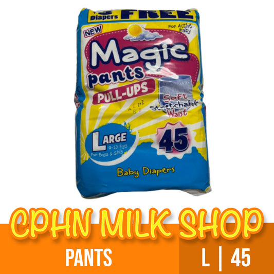 Magic Pants Baby Diapers Large 45