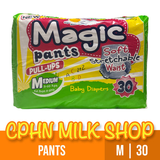 Magic Pants Baby Diapers Medium 30
