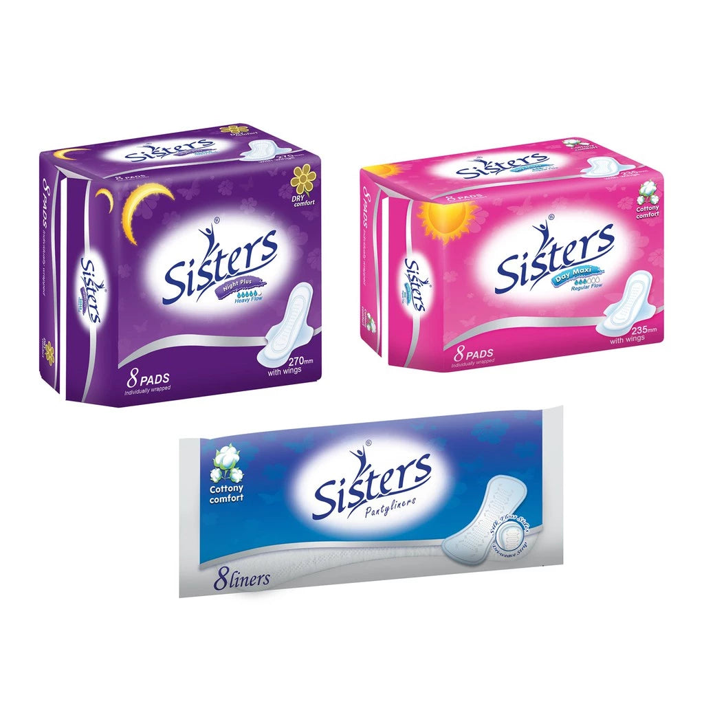 Sisters Silk Floss Day 8's + Net Side Night 8's w/ FREE PL PROMO pack