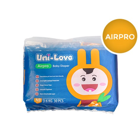 Uni-Love Airpro Tape Baby Diapers New Born 30