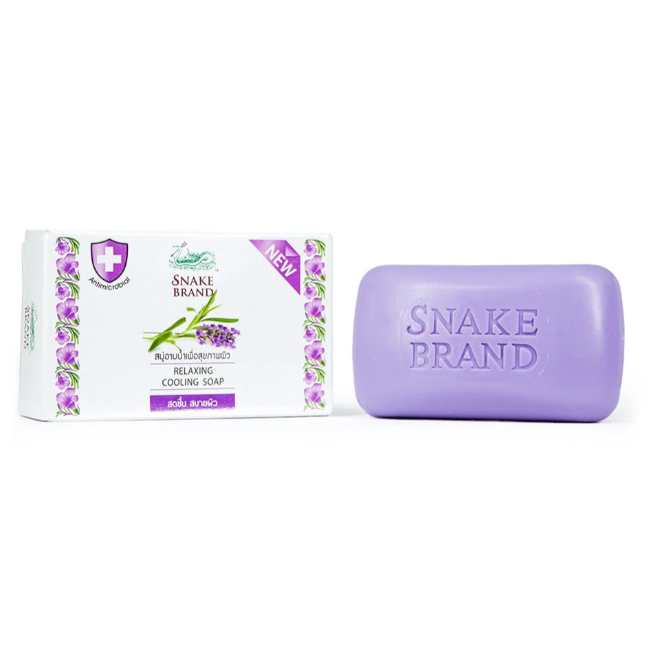 Snake Brand Relaxing Cooling Soap 100GRAMS