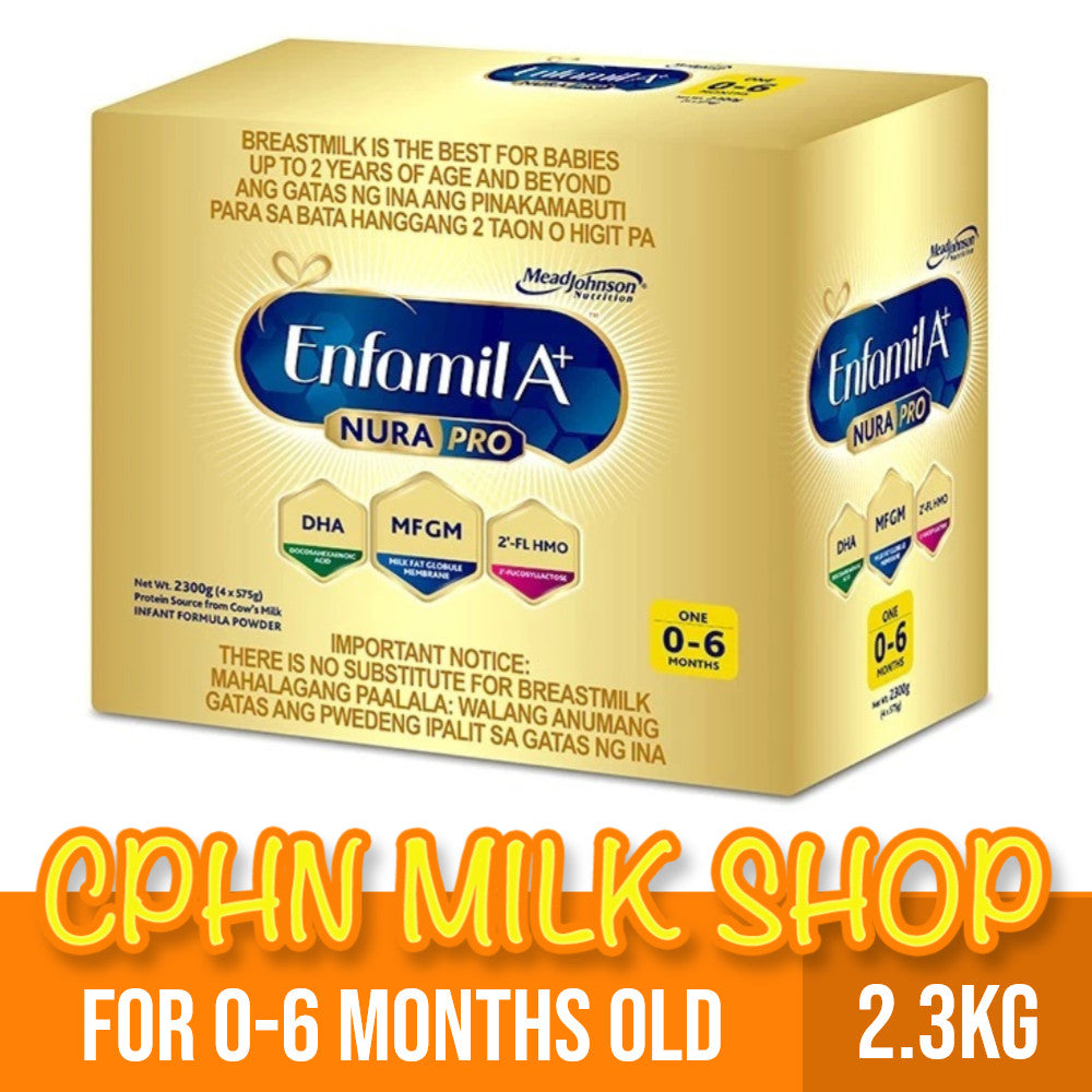 Enfamil A+ One NuraPro 2.3kg for 0-6 Months Old Infant Formula