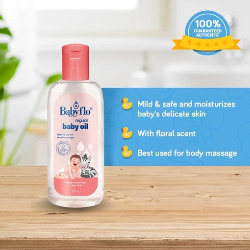 Babyflo Regular Baby Oil 25ml