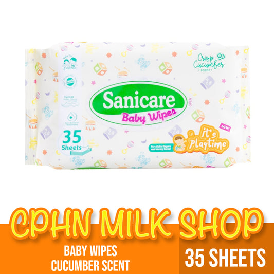 Sanicare Baby Wipes It's Playtime 35 Sheets