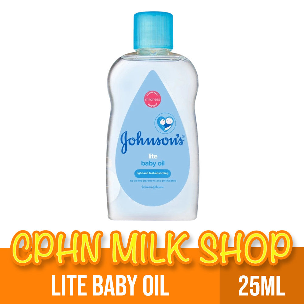 Johnson's Lite Baby Oil 25ml