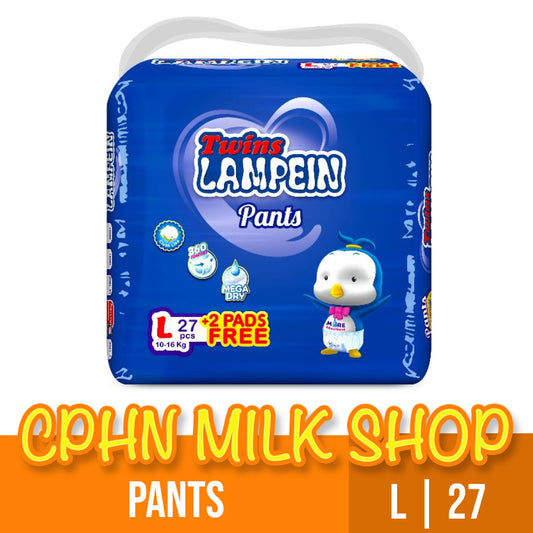 Twins Lampein Pants Baby Diapers Large 27