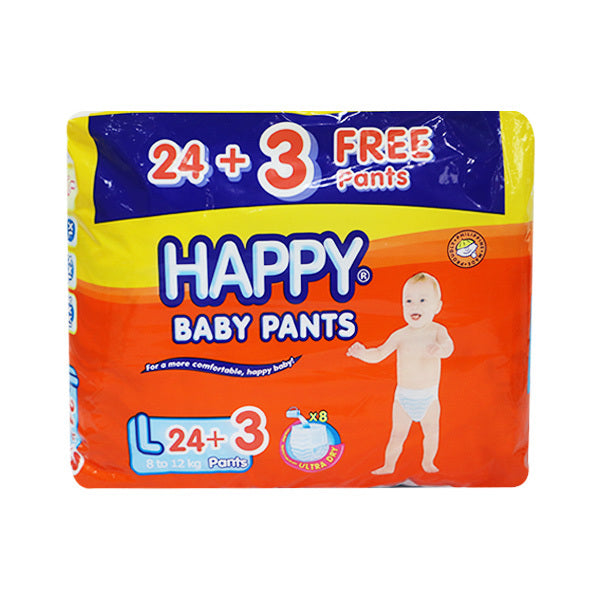 Happy Pants Baby Diaper Medium | Large | XL | XXL | XXXL 24