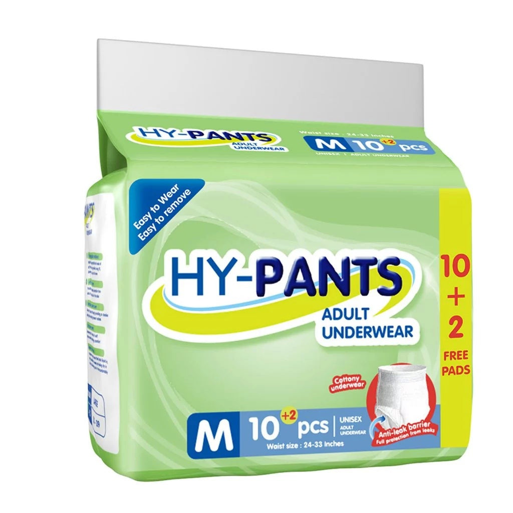 Hy-Pants Adult Underwear Medium 10s