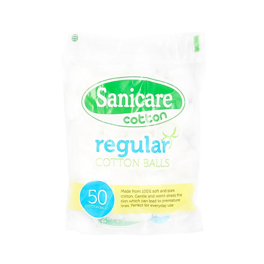 Sanicare Regular Cotton Balls 50 Balls