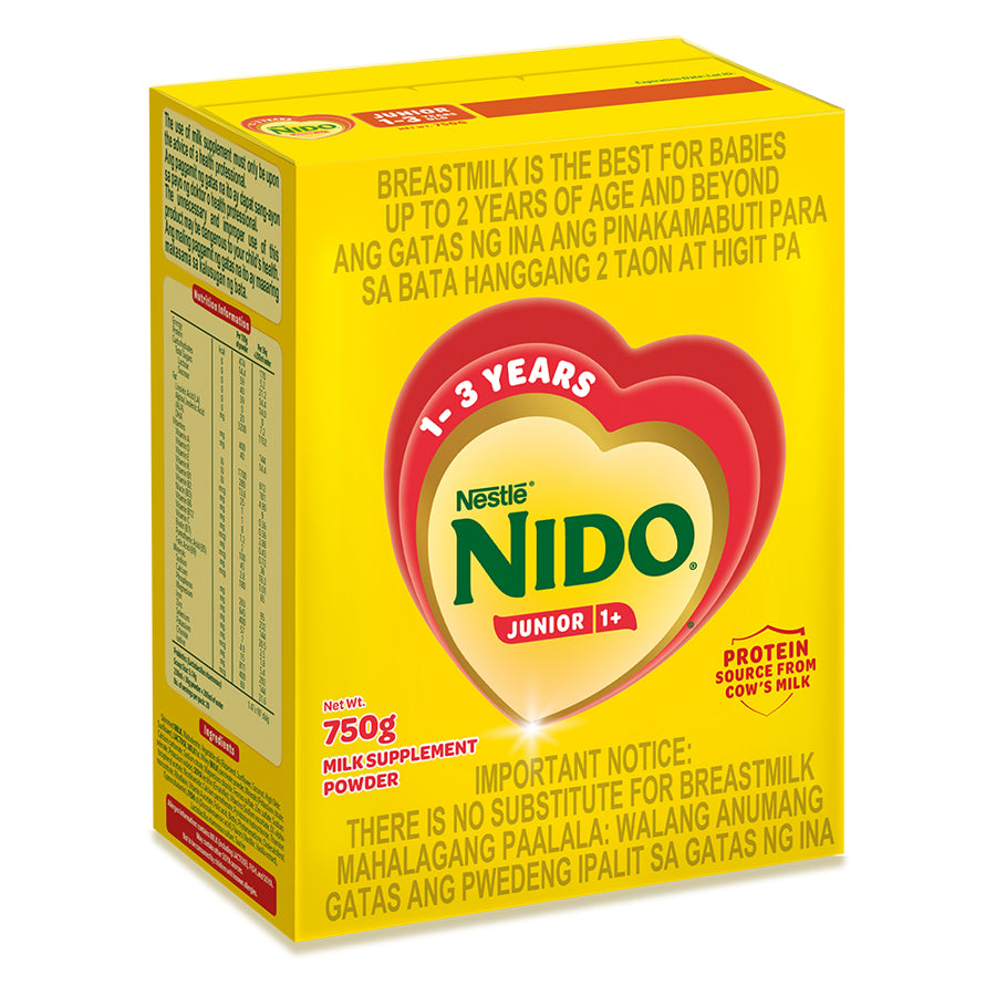 NIDO Junior 750g for 1-3 Years Old Milk Supplement
