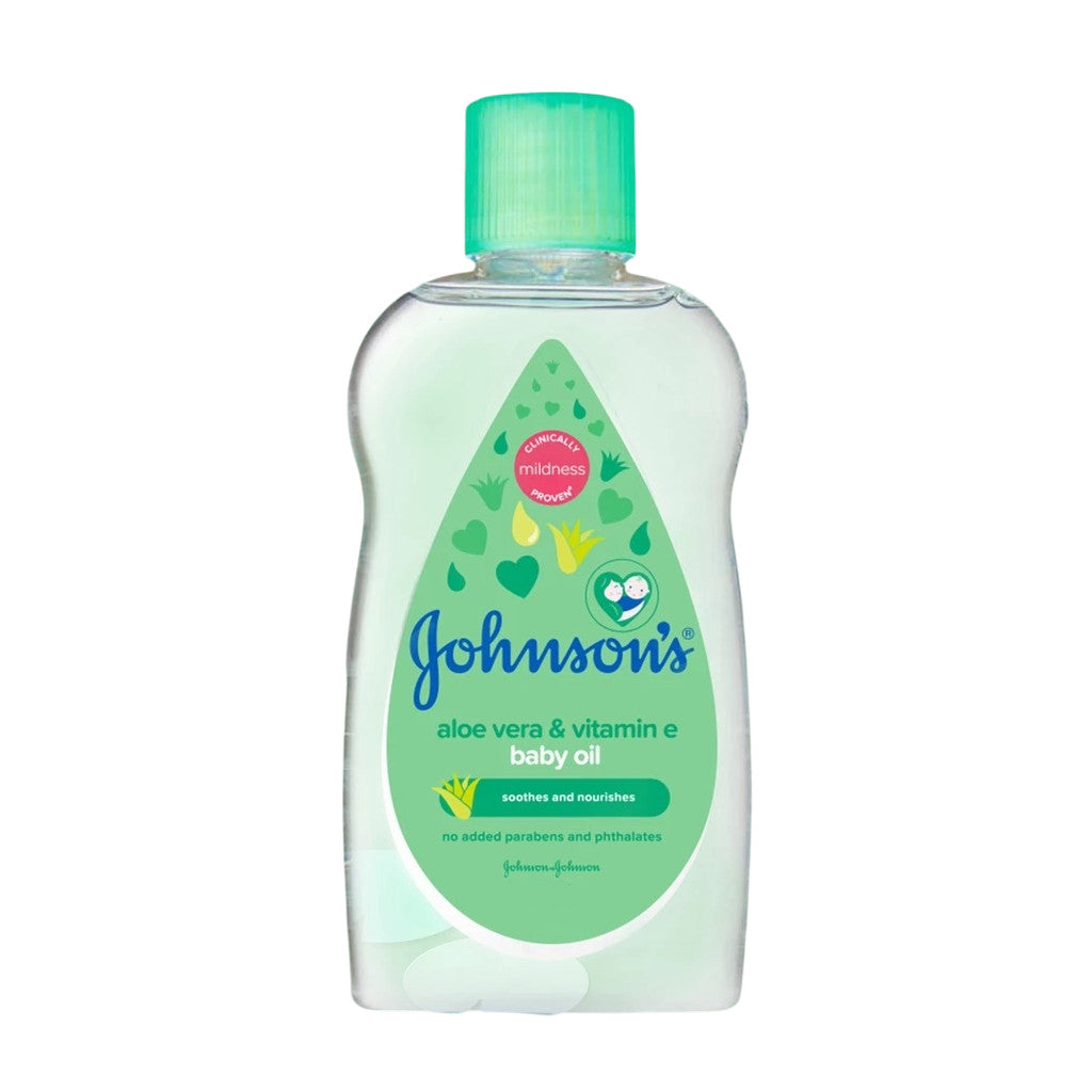 Johnson's Aloe Vera and Vitamin E Baby Oil 50ml