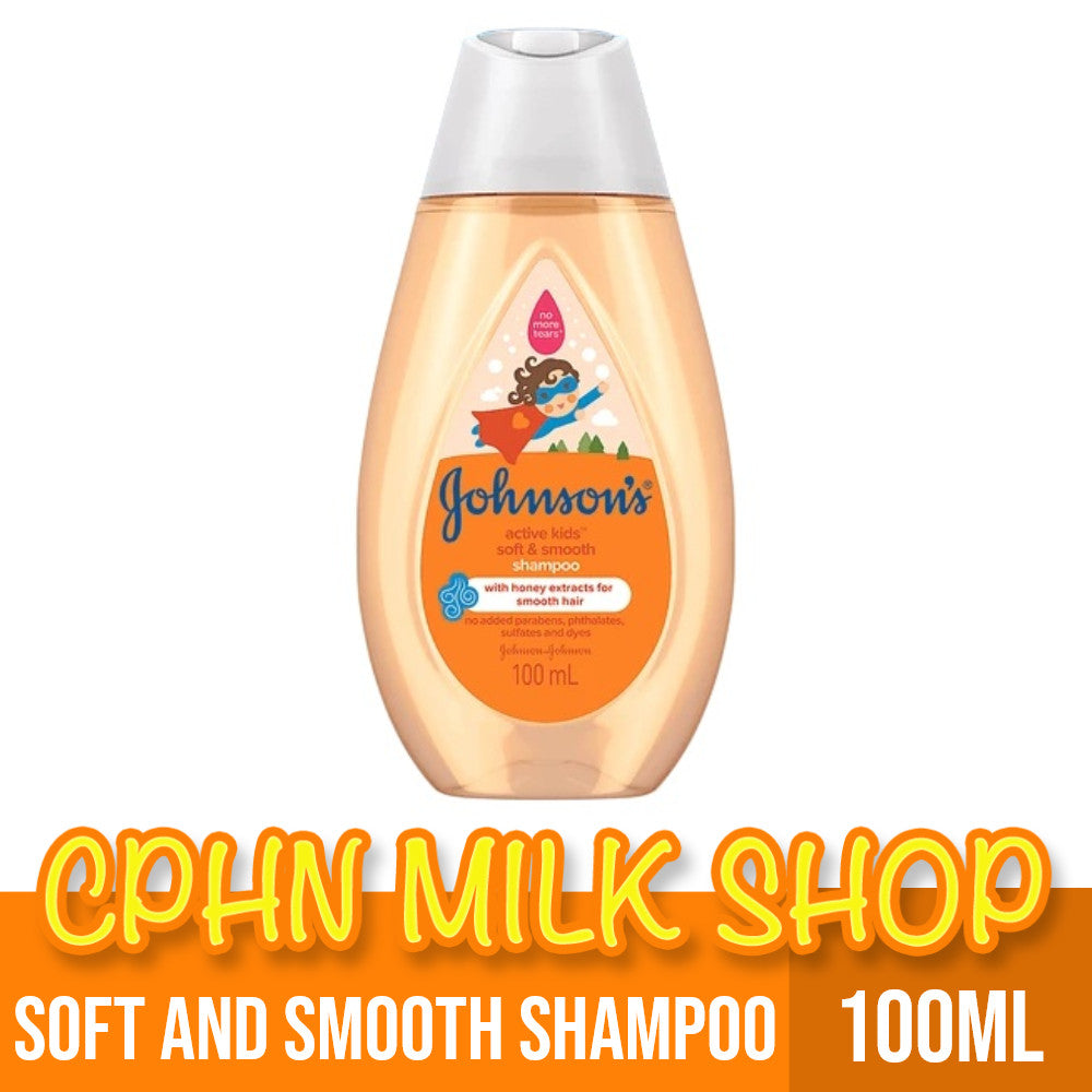 Johnson's Active Kids Soft & Smooth Shampoo 100ml