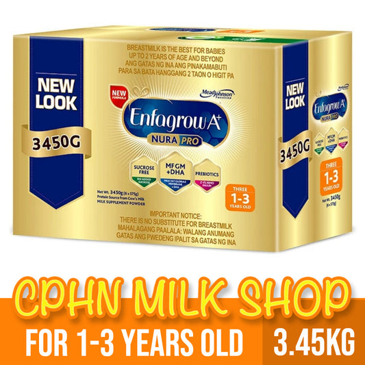 Enfagrow A+ Three NuraPro 3.45kg for 1-3 Years Old Milk Supplement