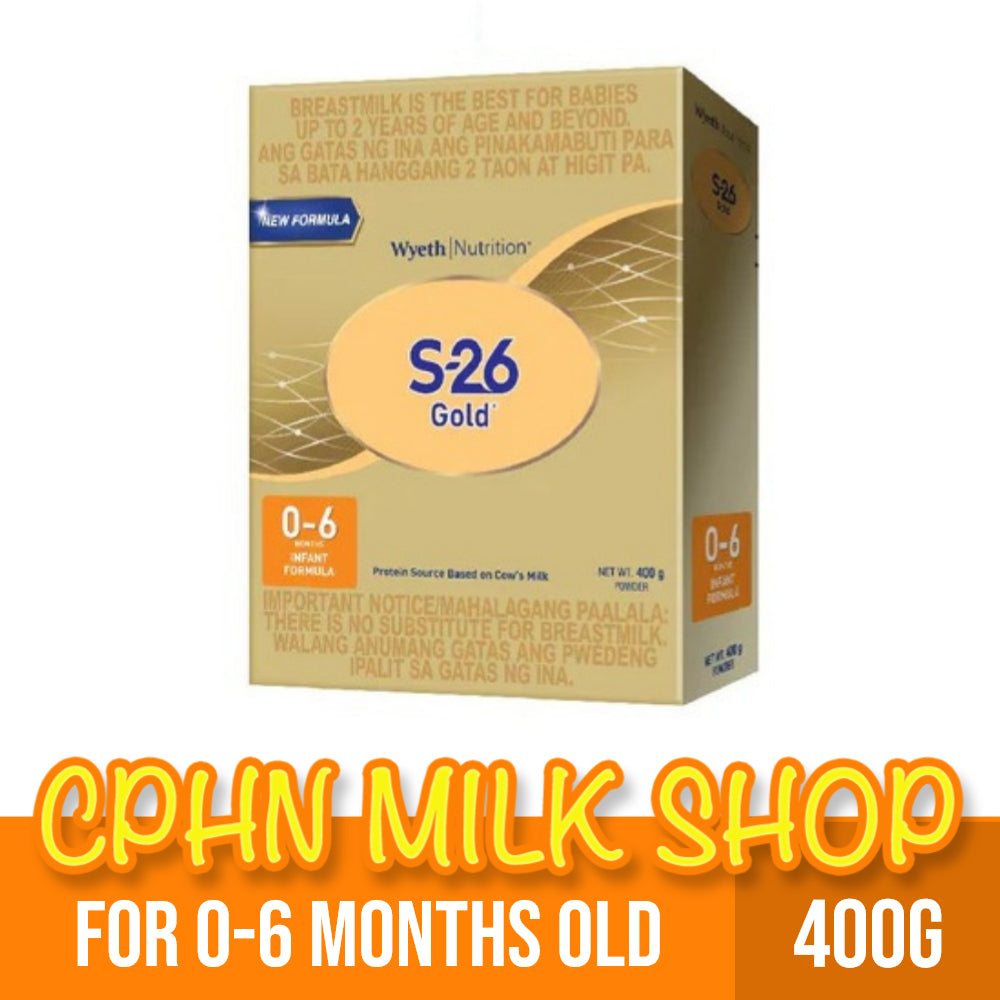 S-26 GOLD ONE 2.4kg | 1.8kg | 400g for 0-6 Months Old (Variation)