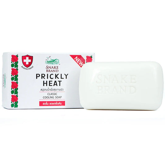 Snake Brand Prickly Heat Classic Cooling Soap 100GRAMS