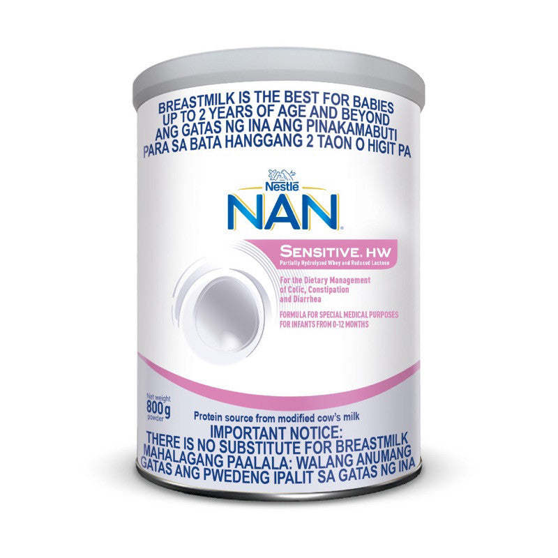 NAN® Sensitive HW 800g for 0-12 Months Old Infant Formula