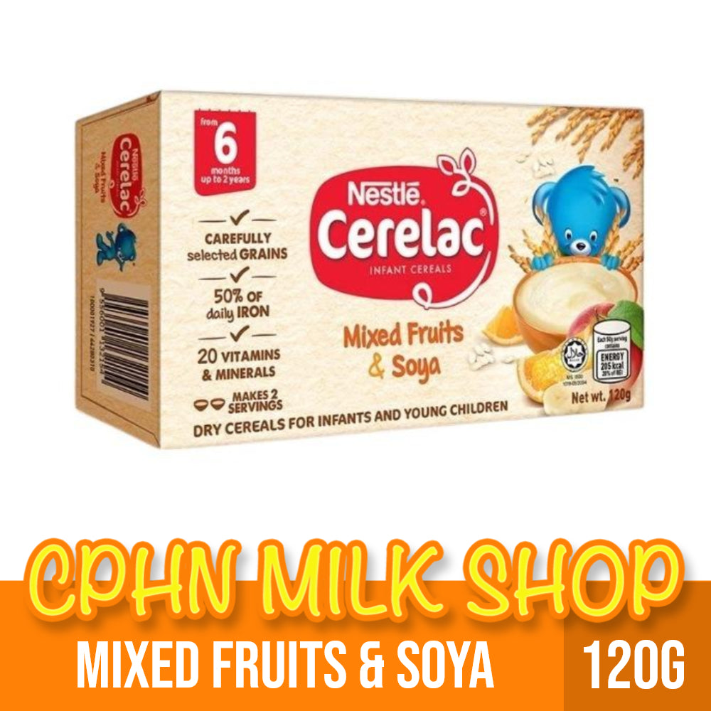 CERELAC Mixed Fruits & Soya 120g