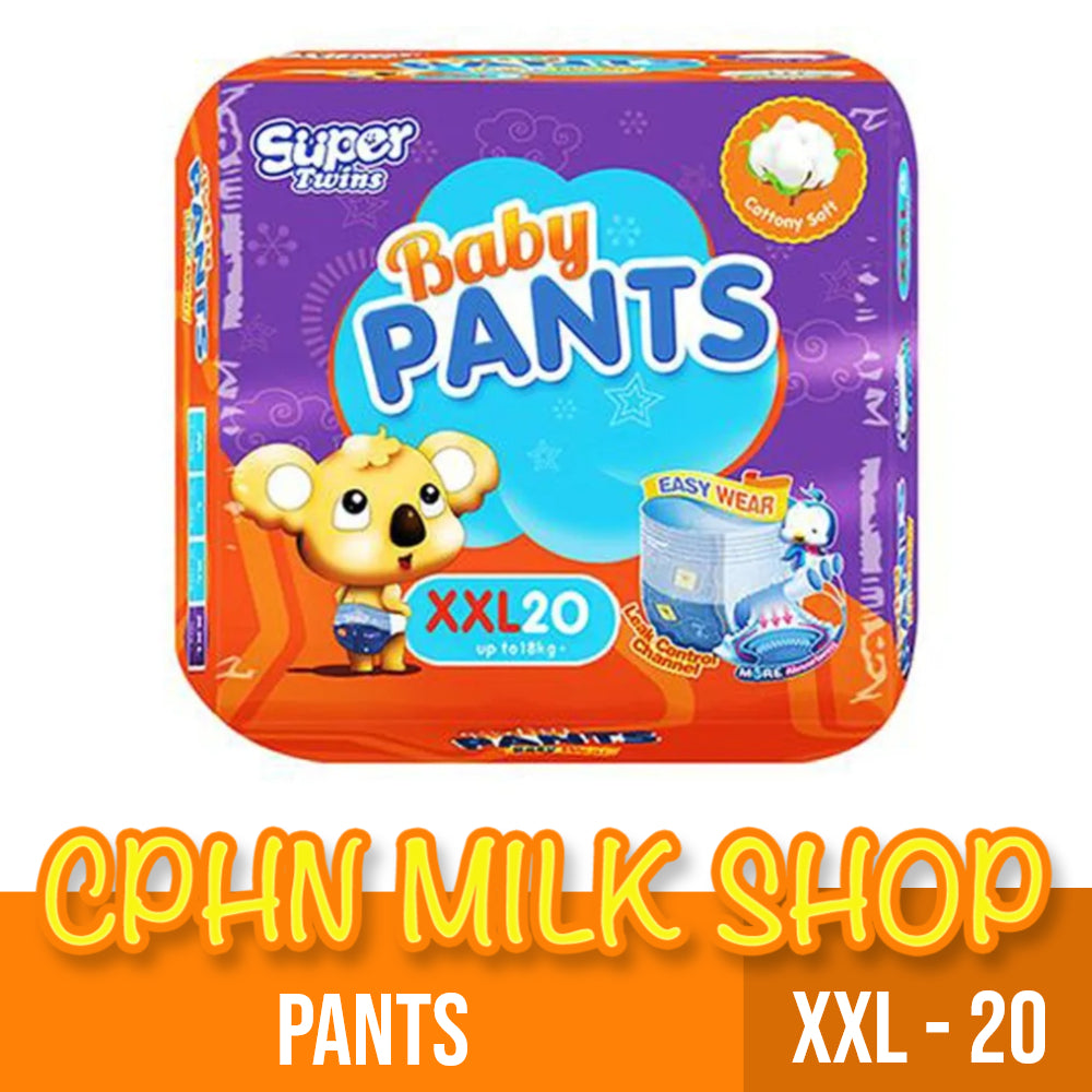 Super Twins Pants Baby Diaper XXL 20 -  PANTS