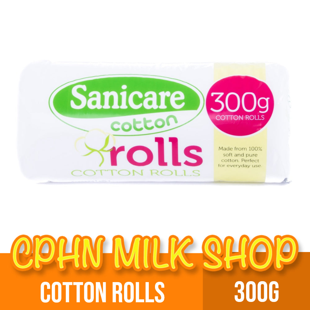 Sanicare Cotton Rolls 300g