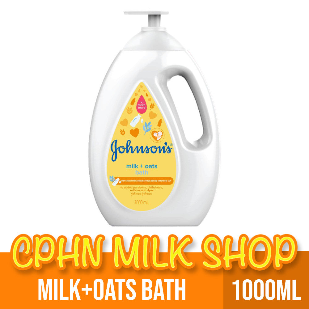 Johnson's Milk+Oats Bath 1000ml