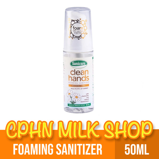 Sanicare Clean Hands Foaming Sanitizer 50ml