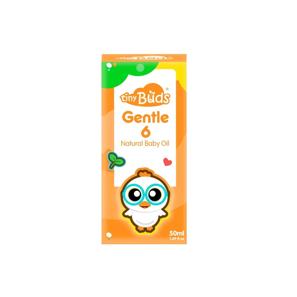 Tiny Buds Gentle 6 Natural Baby Oil 50ML