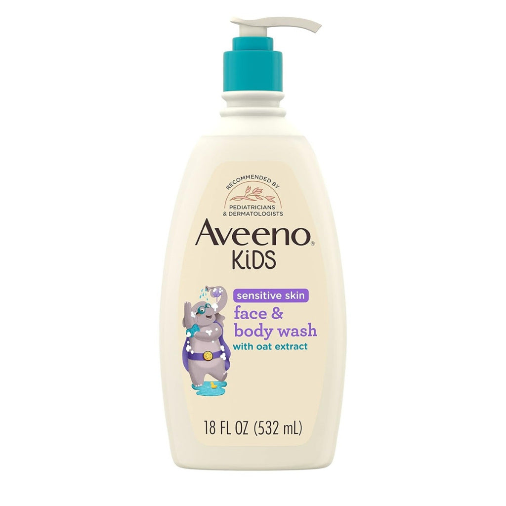 Aveeno Kids Sensitive Skin Face & Body Wash 532ml